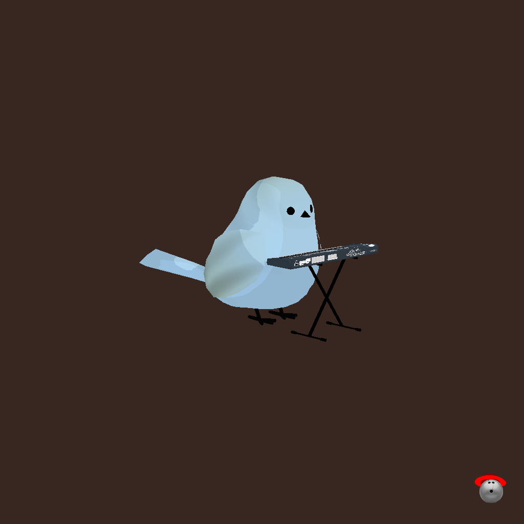 Piano Birb - Front Right