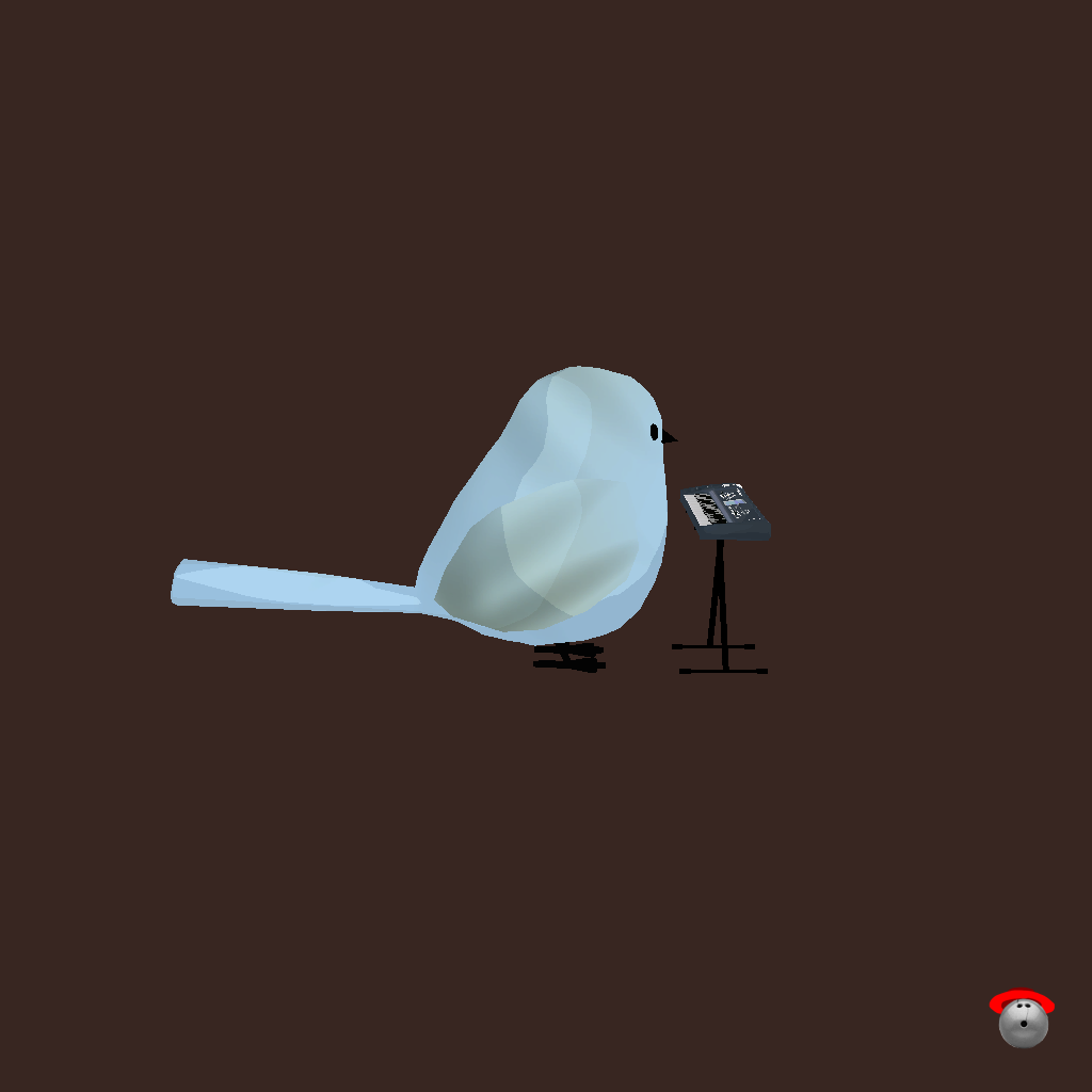 Piano Birb - Right