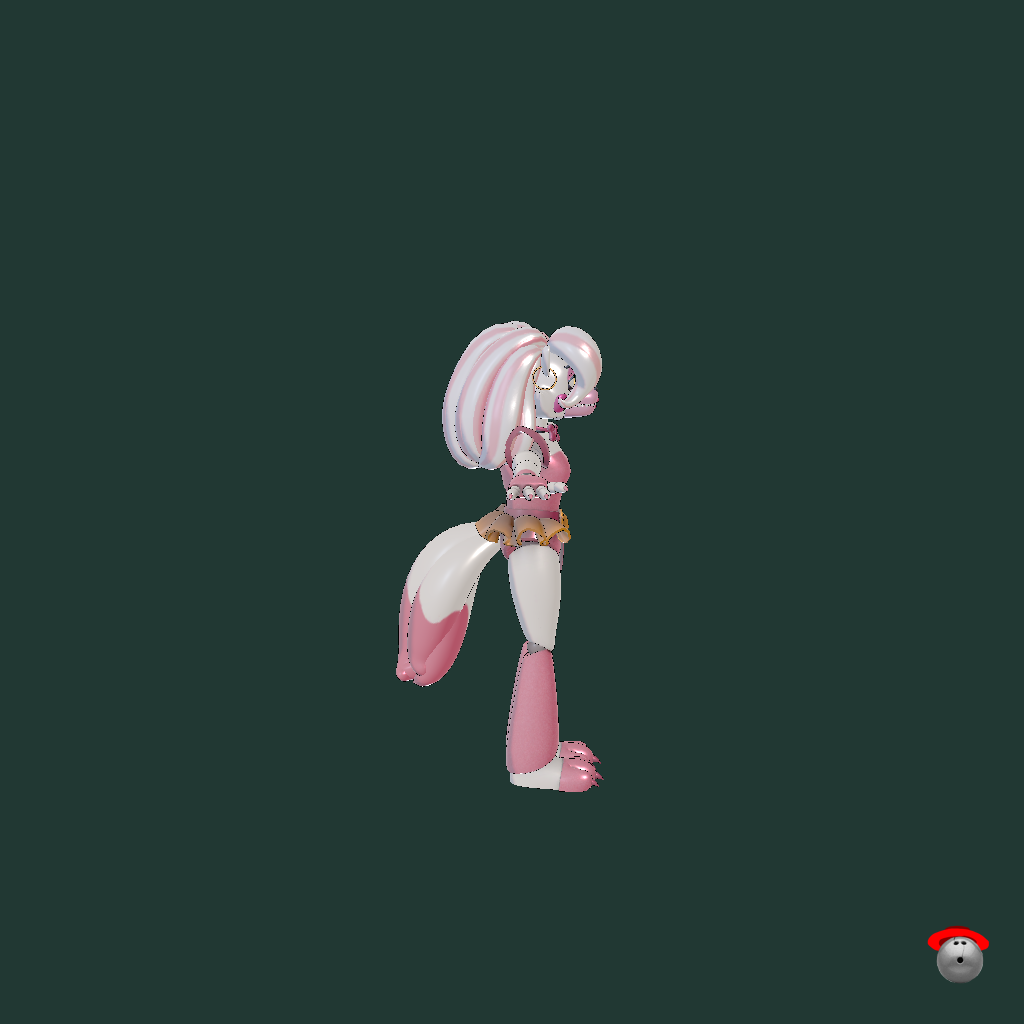 ＂~FNAF glamrock mangle~＂ - Right
