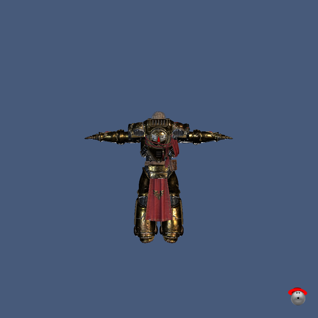 Blood Angels Champion - Back