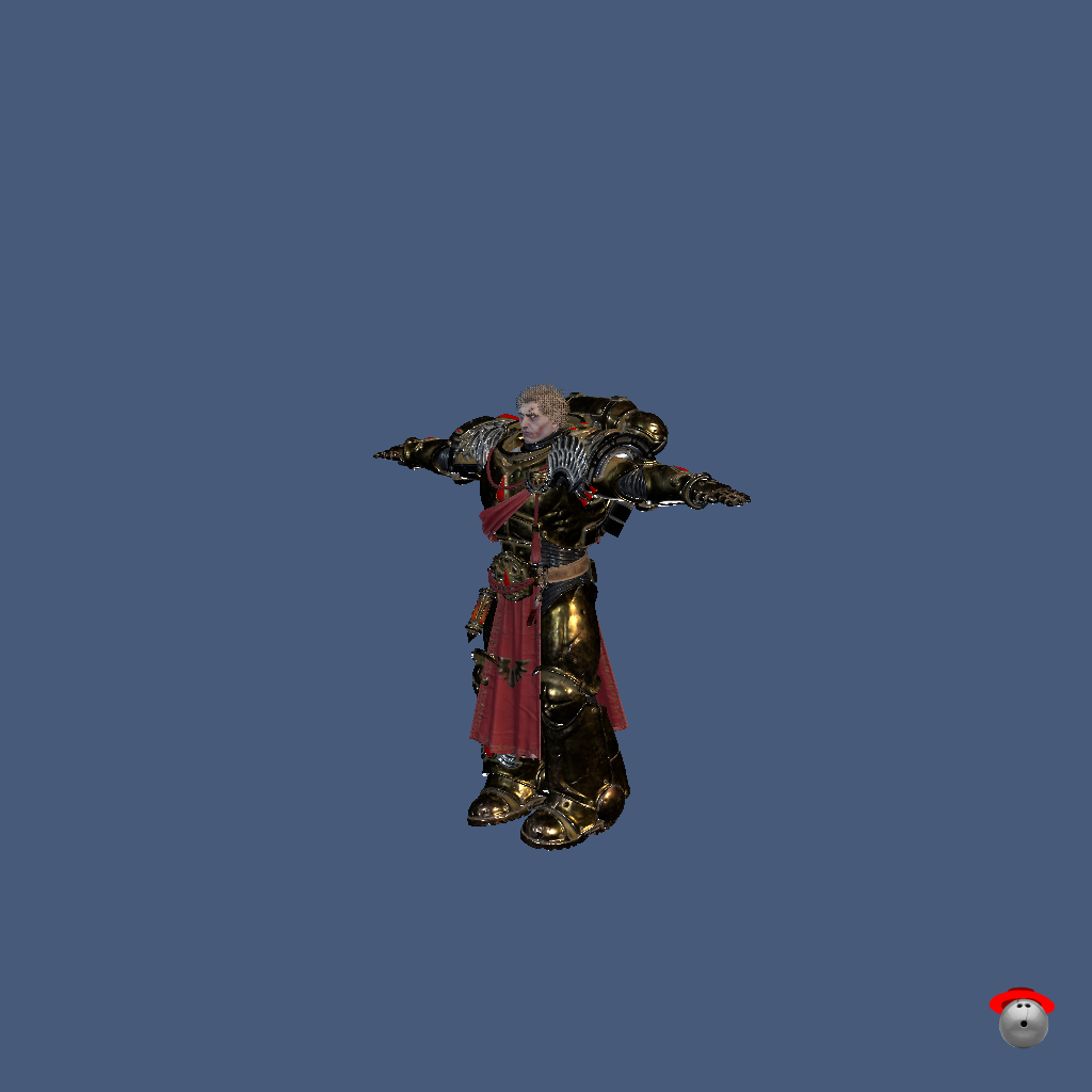 Blood Angels Champion - Front Left
