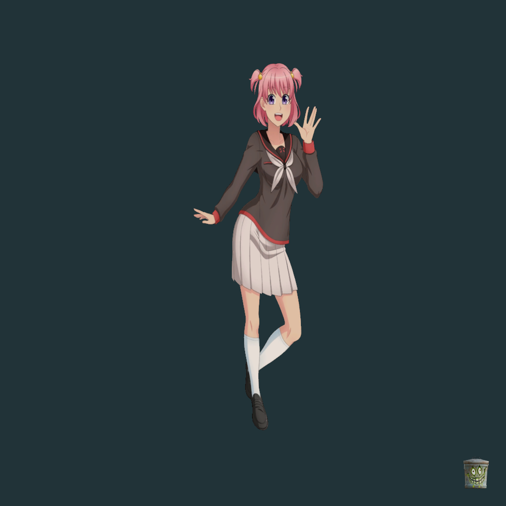 Yandere Simulator 80s Rivals - Back Right
