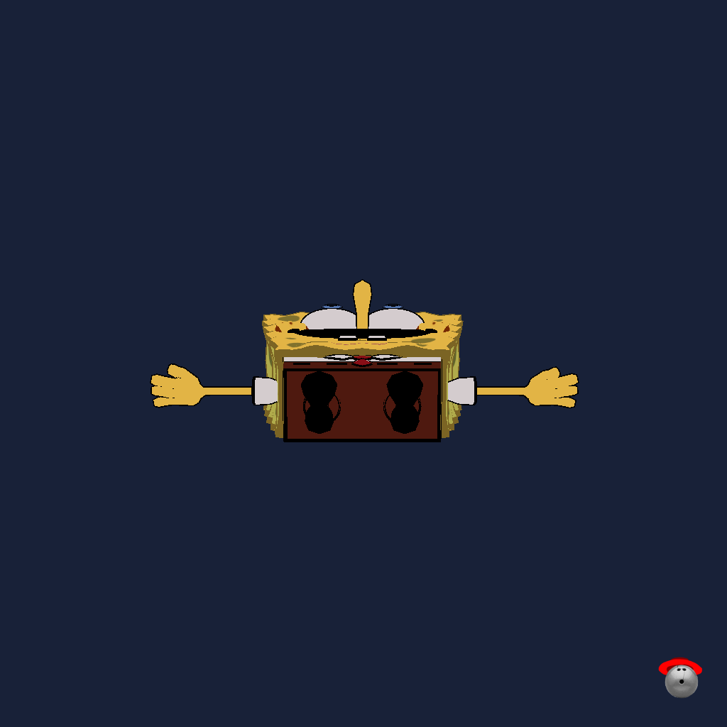 Golden Age SpongeBob SquarePants （Model By˸ Rhettro_movies） - Straight Bottom