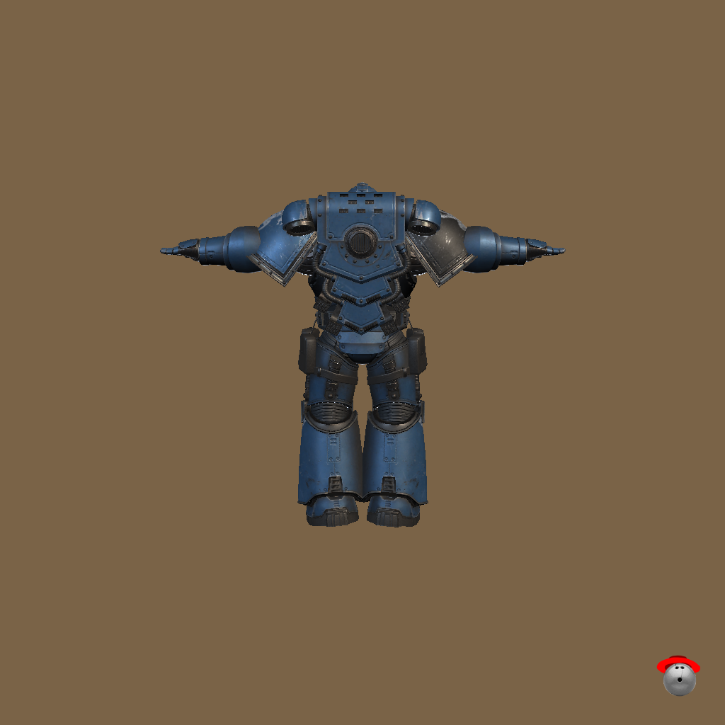Alpha Legion Devastator - Back