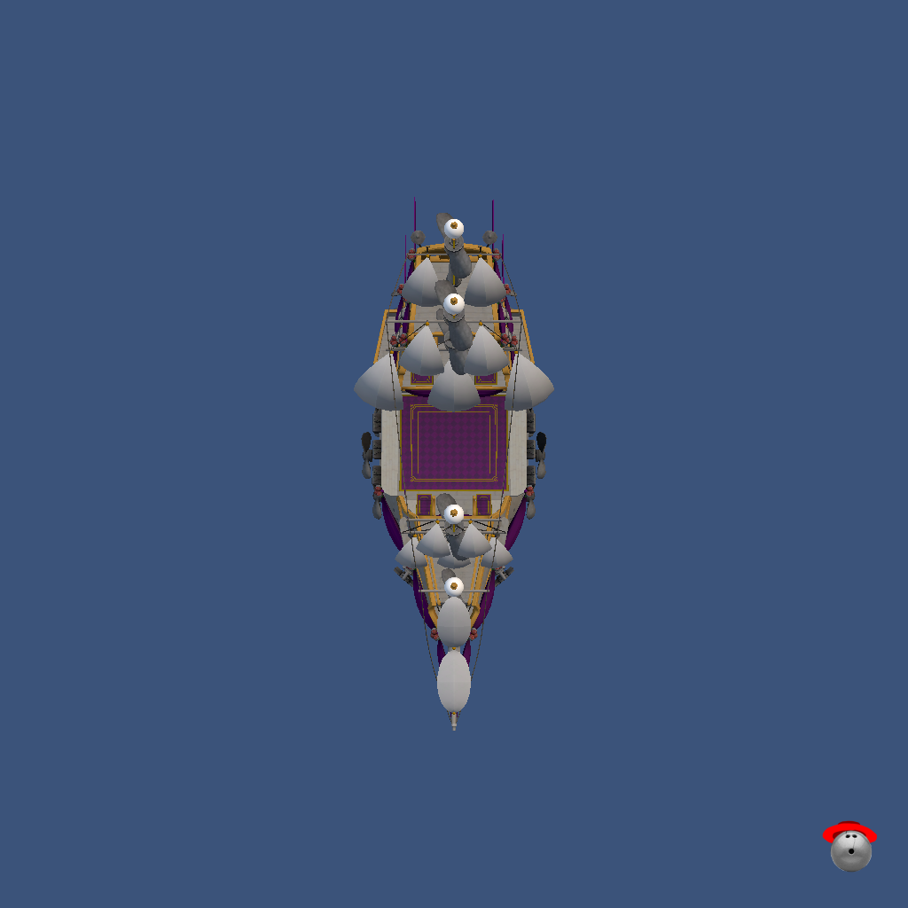 bowser airship - Straight Top