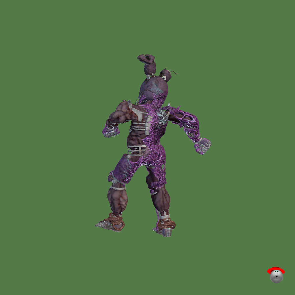 Toxic Springtrap （DBD） - Back Left