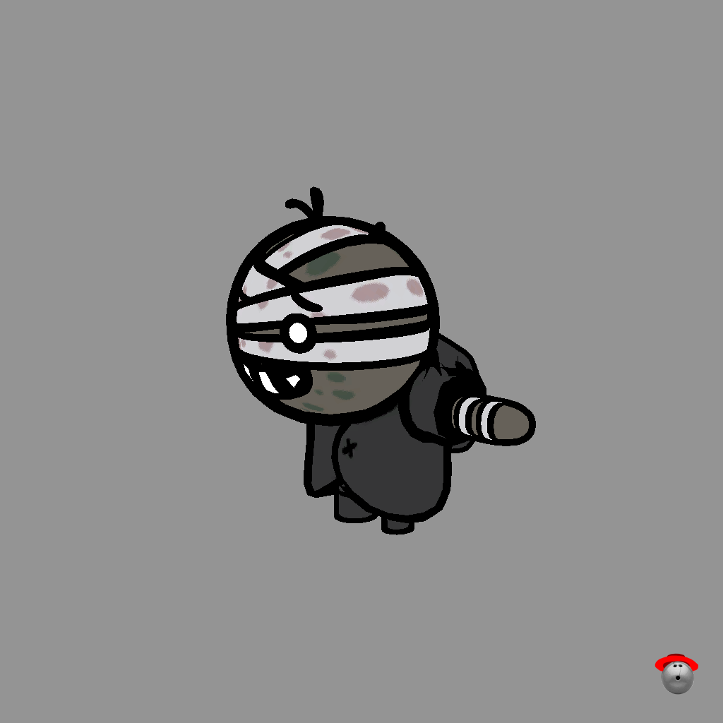 ??? （Steam Name⁄ Organ Grinder） - MewGenics - Front Left