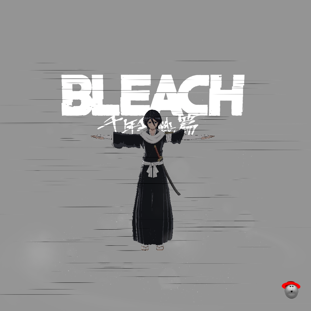 Rukia Kuchiki - BLEACH TYBW - Front