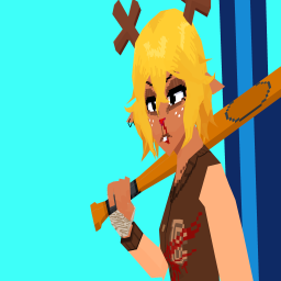 Noelle The Sociopath （DELTARUNE X HOTLINE MIAMI）