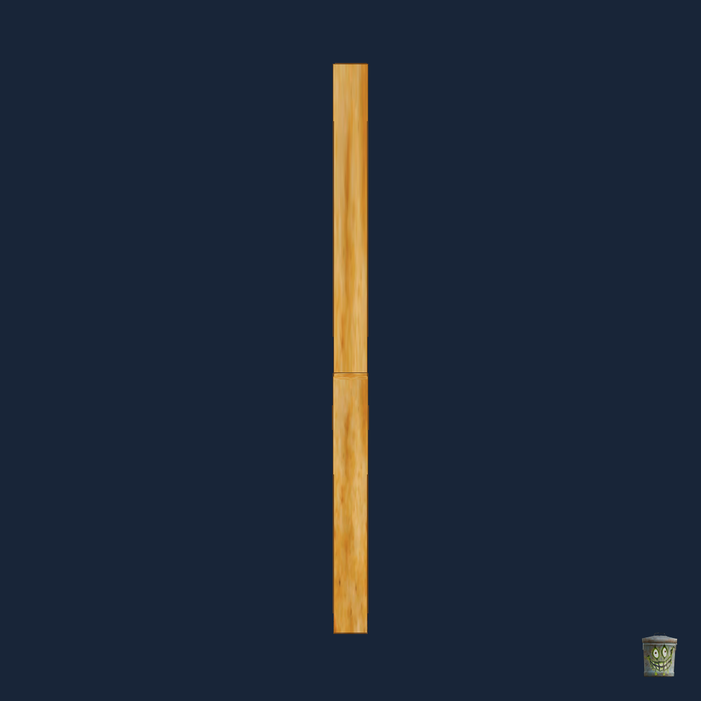 french fry and a half - Left