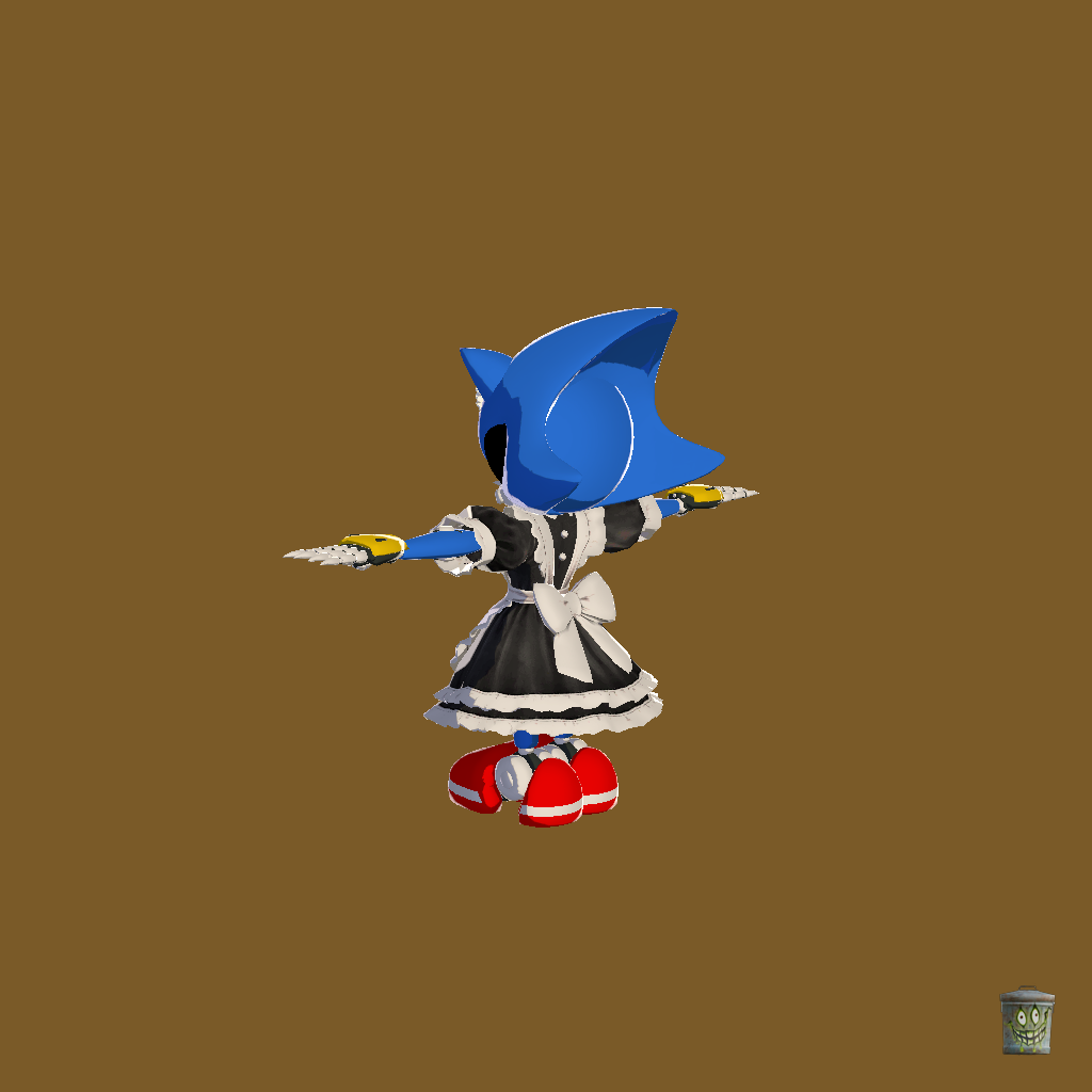 RoboMaid Metal Sonic - Back Left