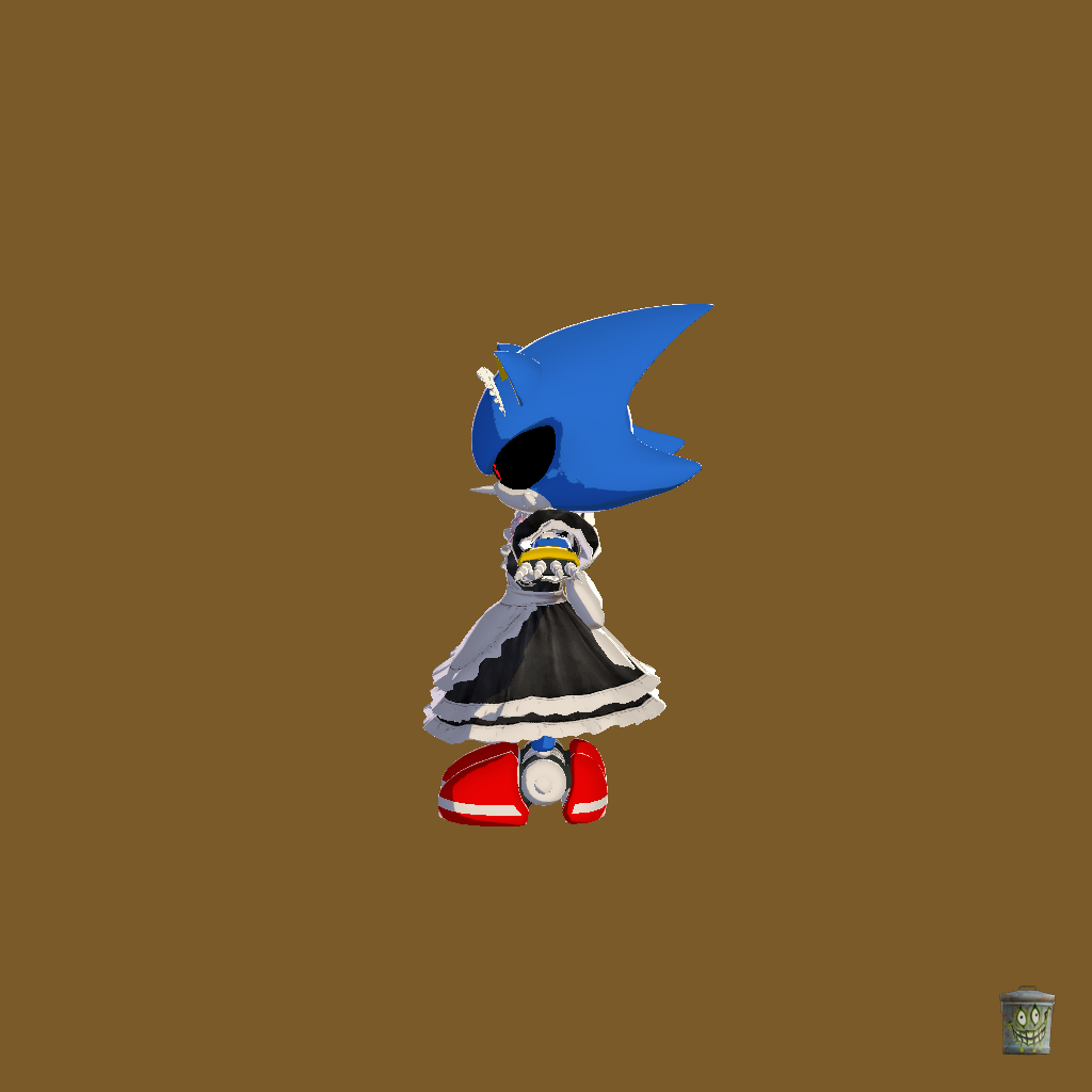 RoboMaid Metal Sonic - Left