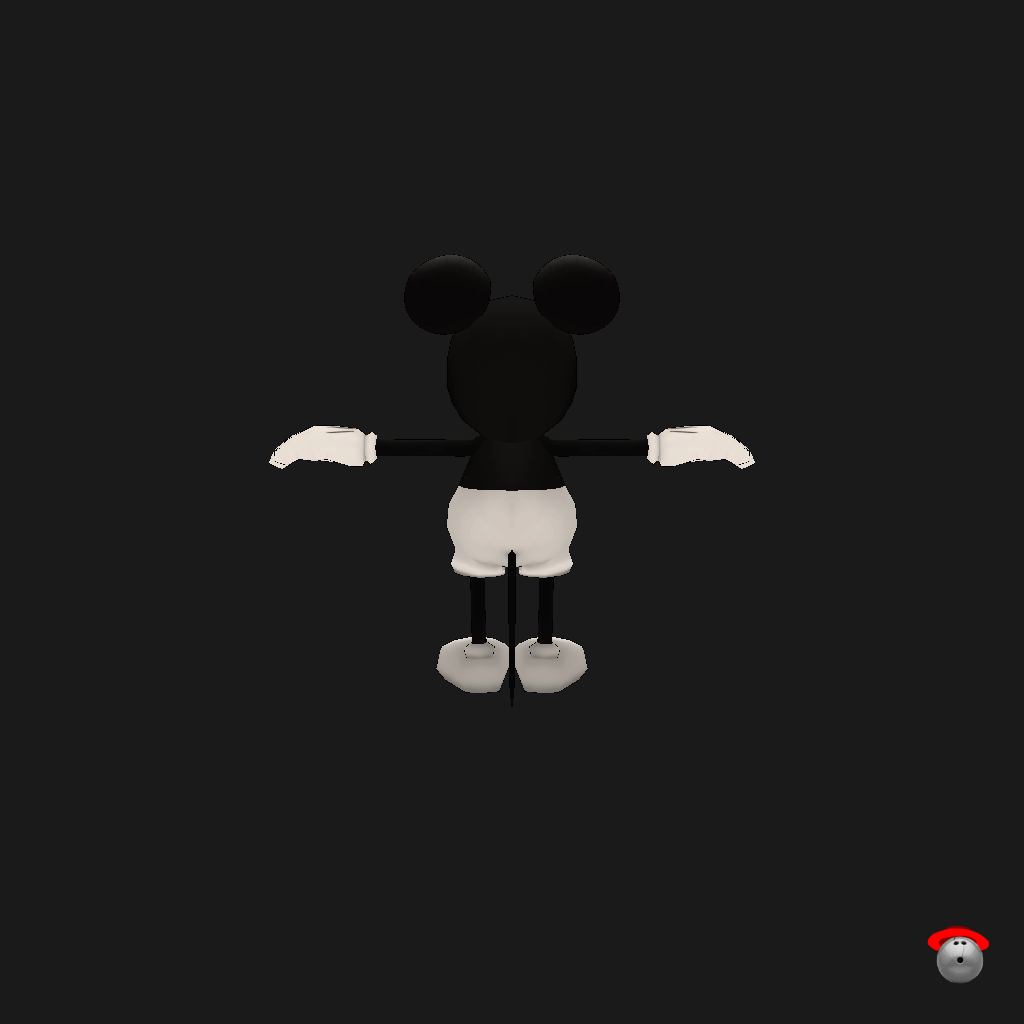 Classic Mickey Mouse （Disney Magic Kingdoms） - Back