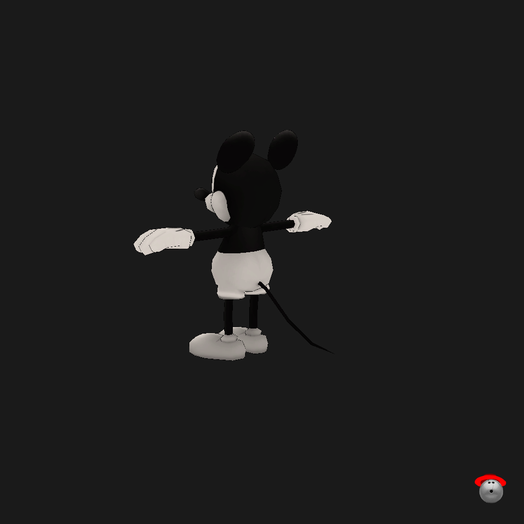Classic Mickey Mouse （Disney Magic Kingdoms） - Back Left