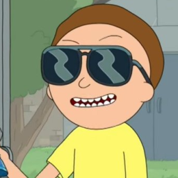 Sunglass Eyes Morty （Rick and Morty）