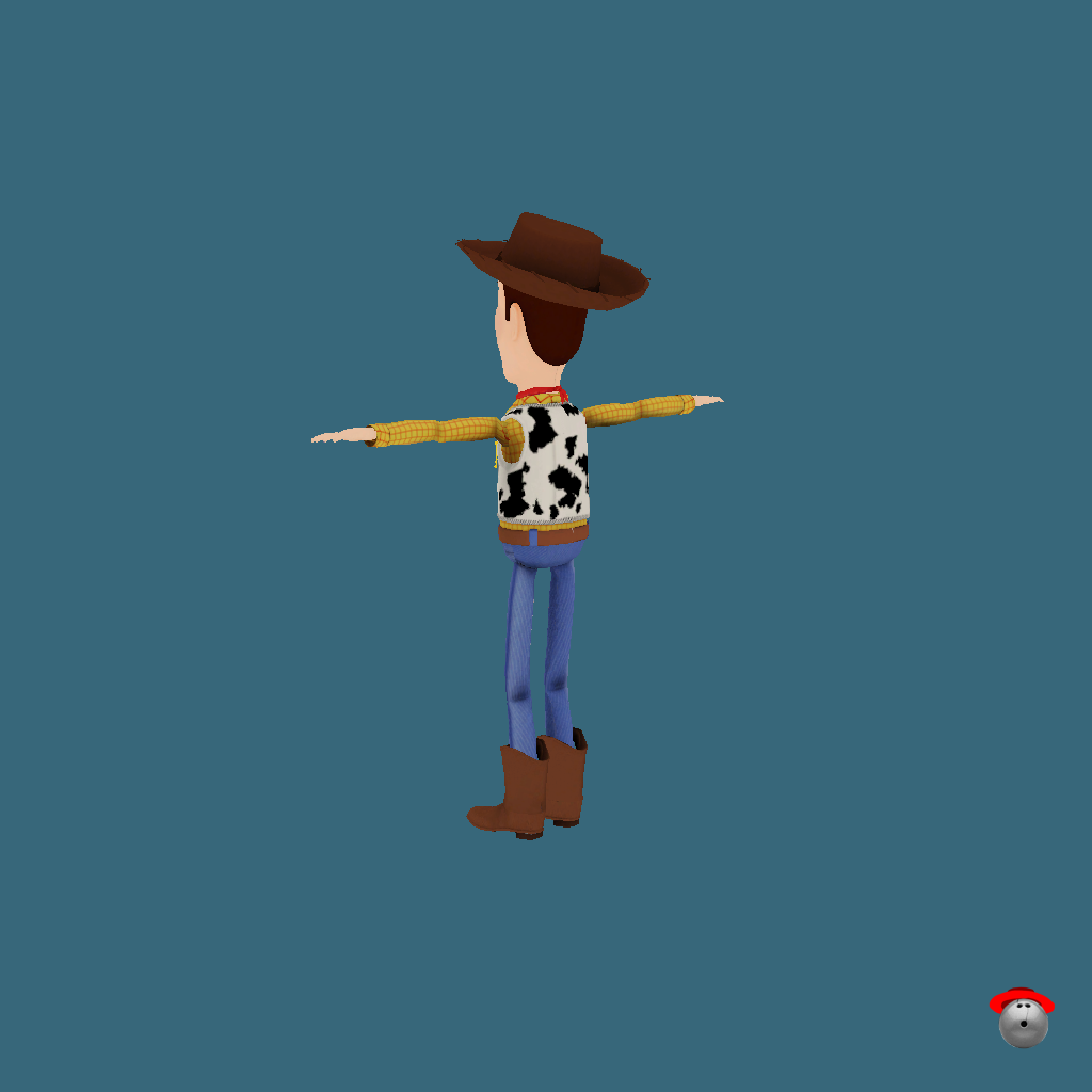 Creepy Woody - Back Left