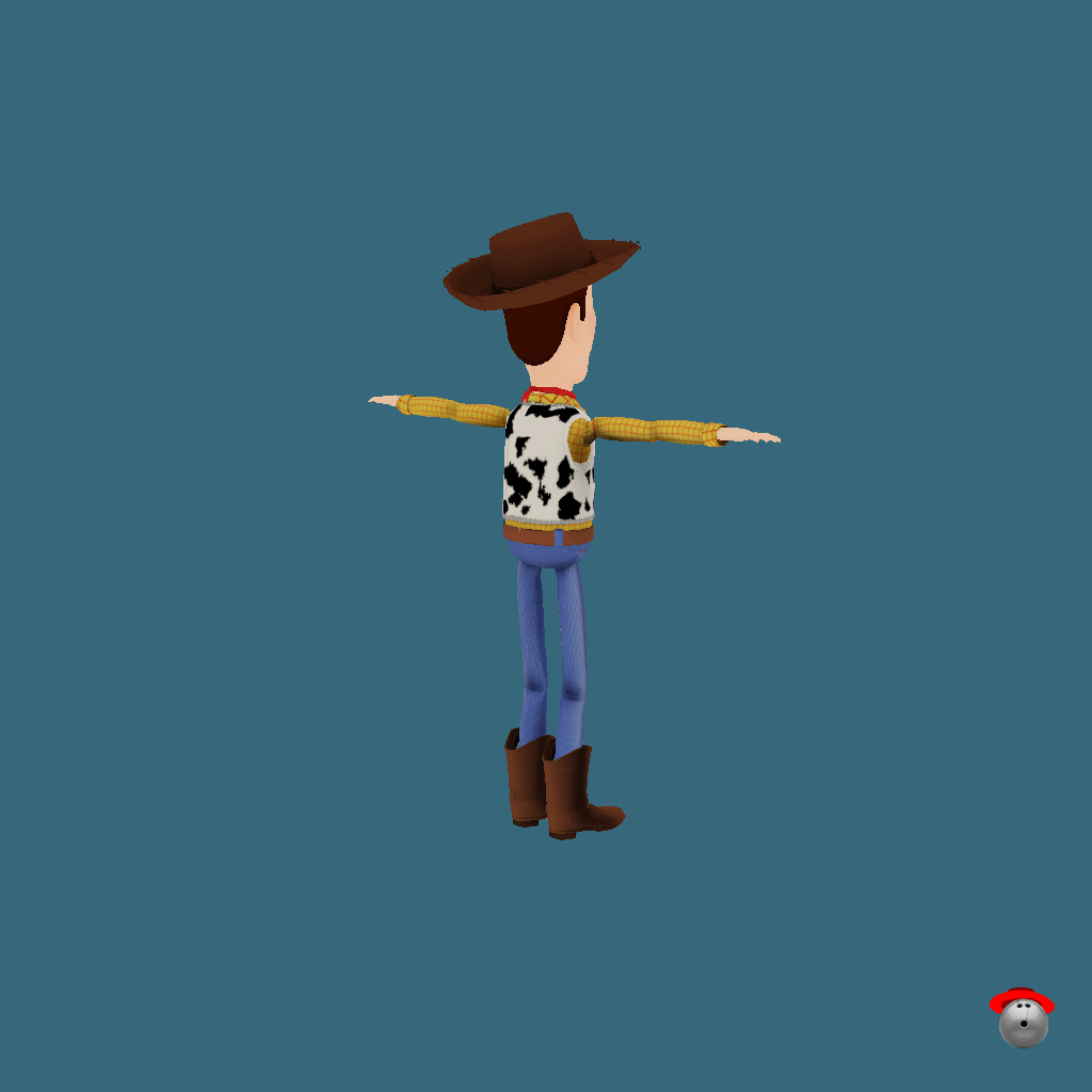 Creepy Woody - Back Right