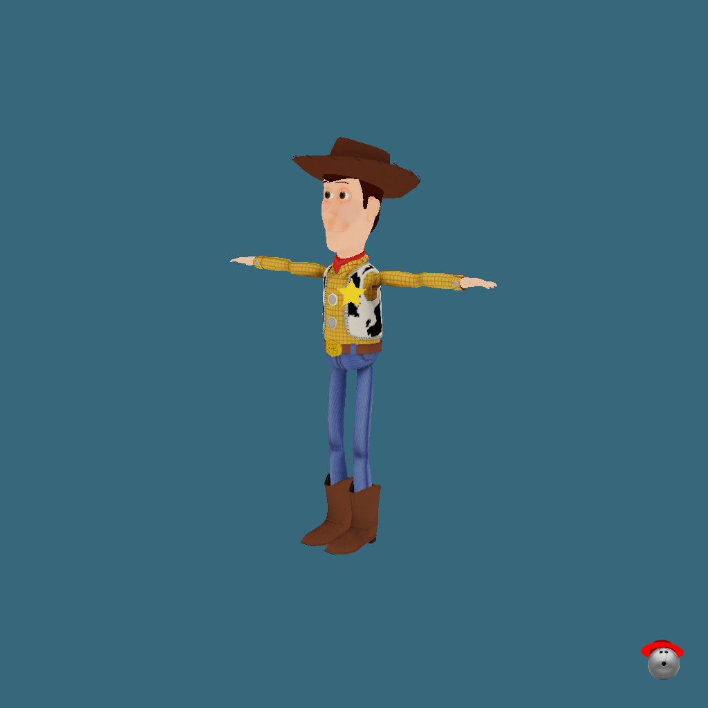 Creepy Woody - Front Left
