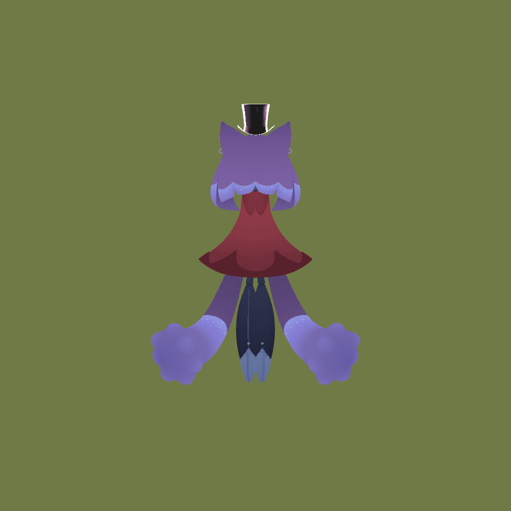 magician gloona （UNFINISHED） - Back