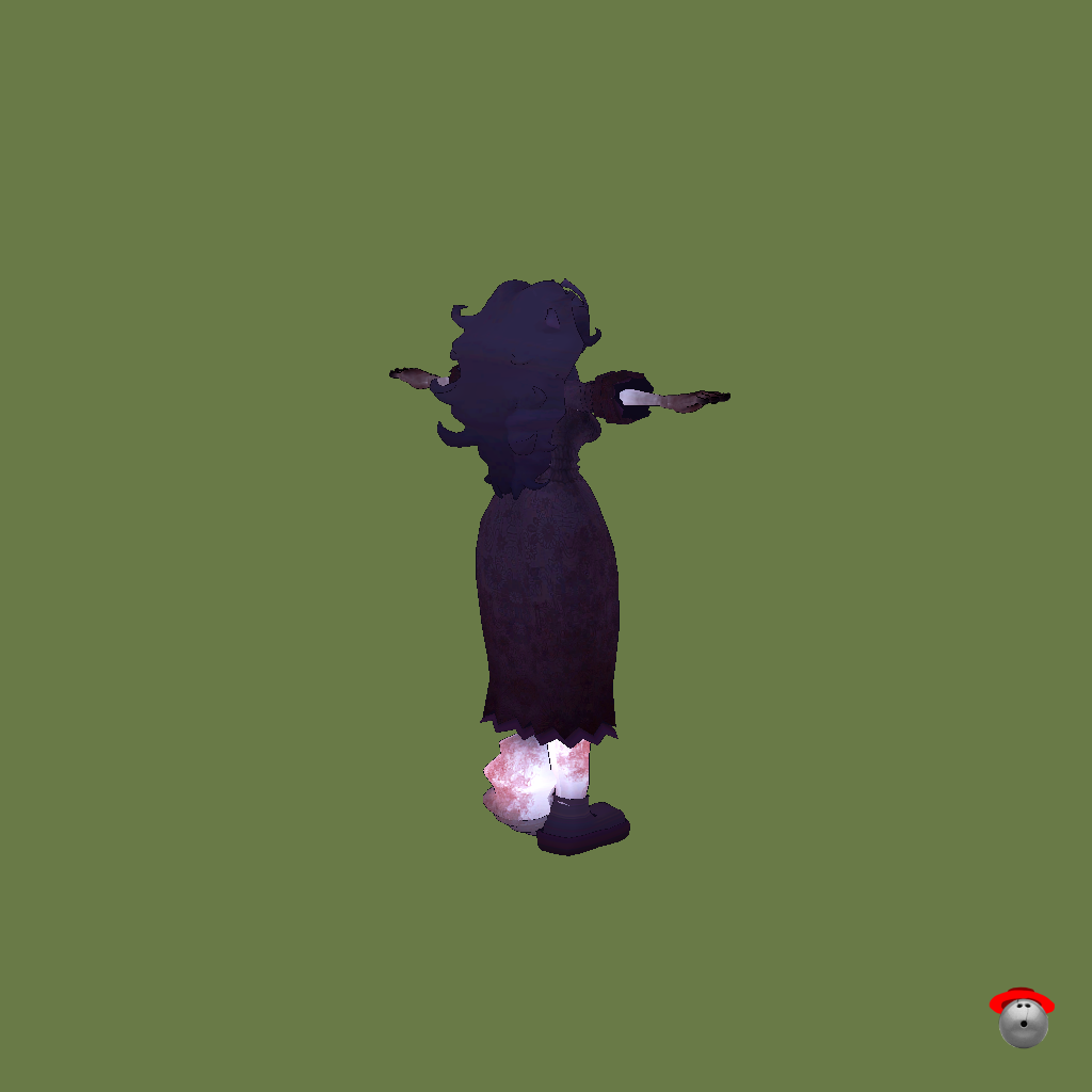 ［PUBLIC］ Stylized Hex Maniac - Back Right