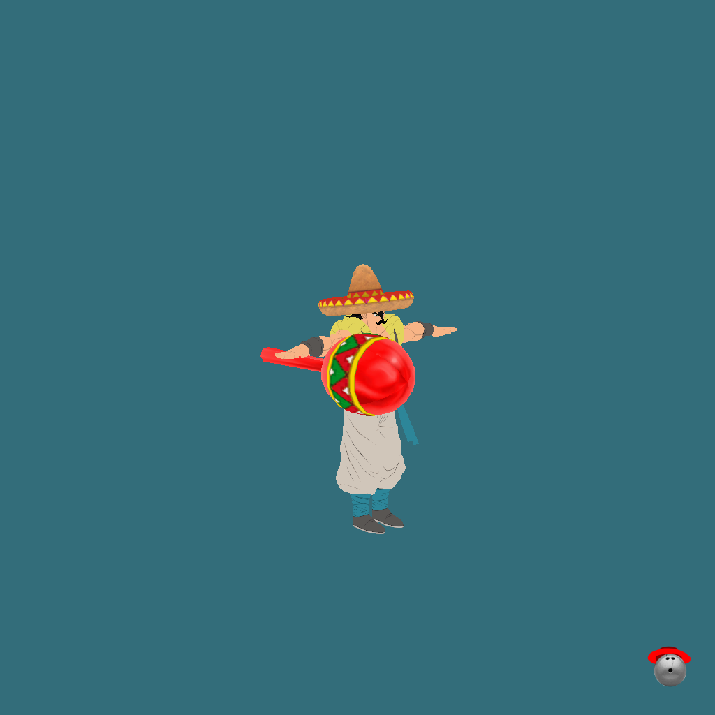 Mexican Gogeta - Front Right