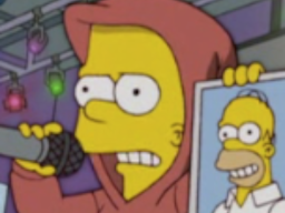 Rapper Bart （The Simpsons）