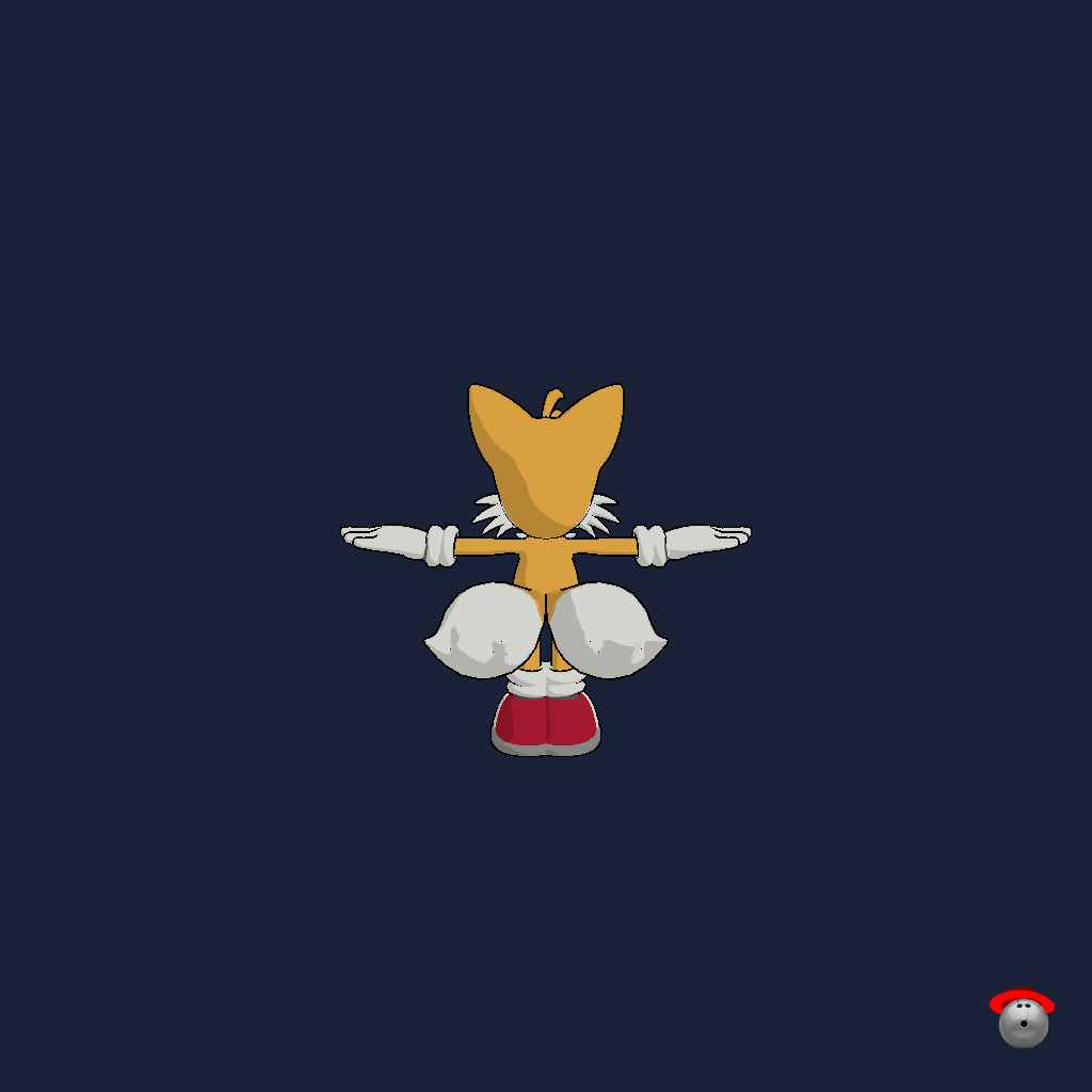 Tails （Fortnite） - Back