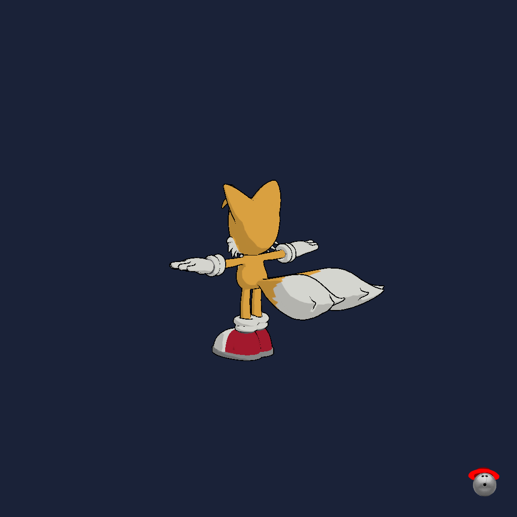 Tails （Fortnite） - Back Left