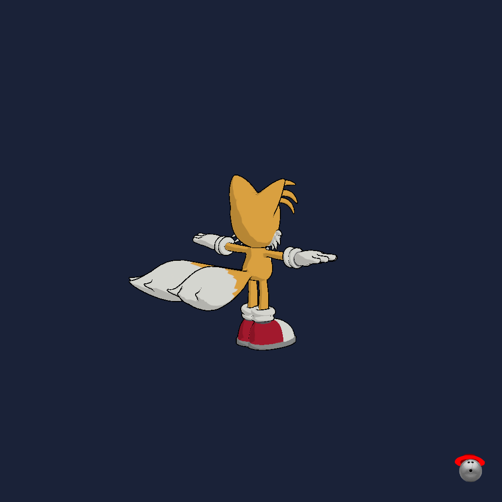 Tails （Fortnite） - Back Right