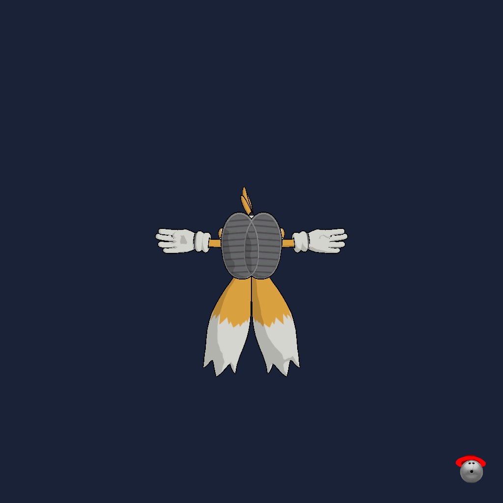 Tails （Fortnite） - Straight Bottom