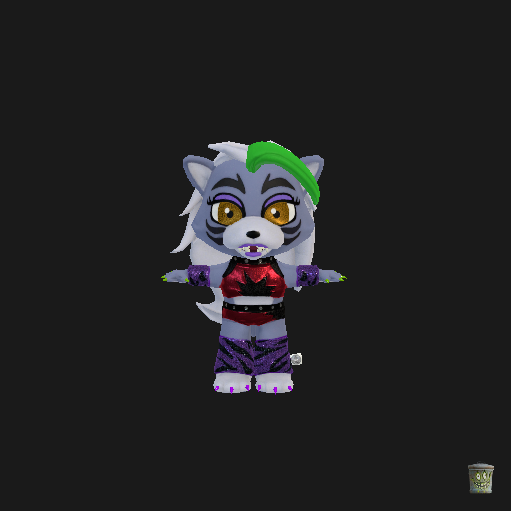 Roxanne Wolf Plushie ǃ - Front