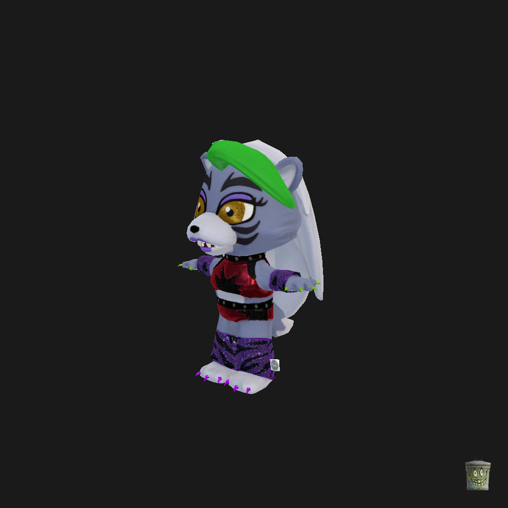 Roxanne Wolf Plushie ǃ - Front Left