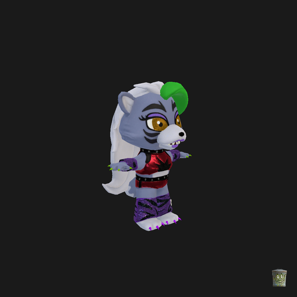 Roxanne Wolf Plushie ǃ - Front Right