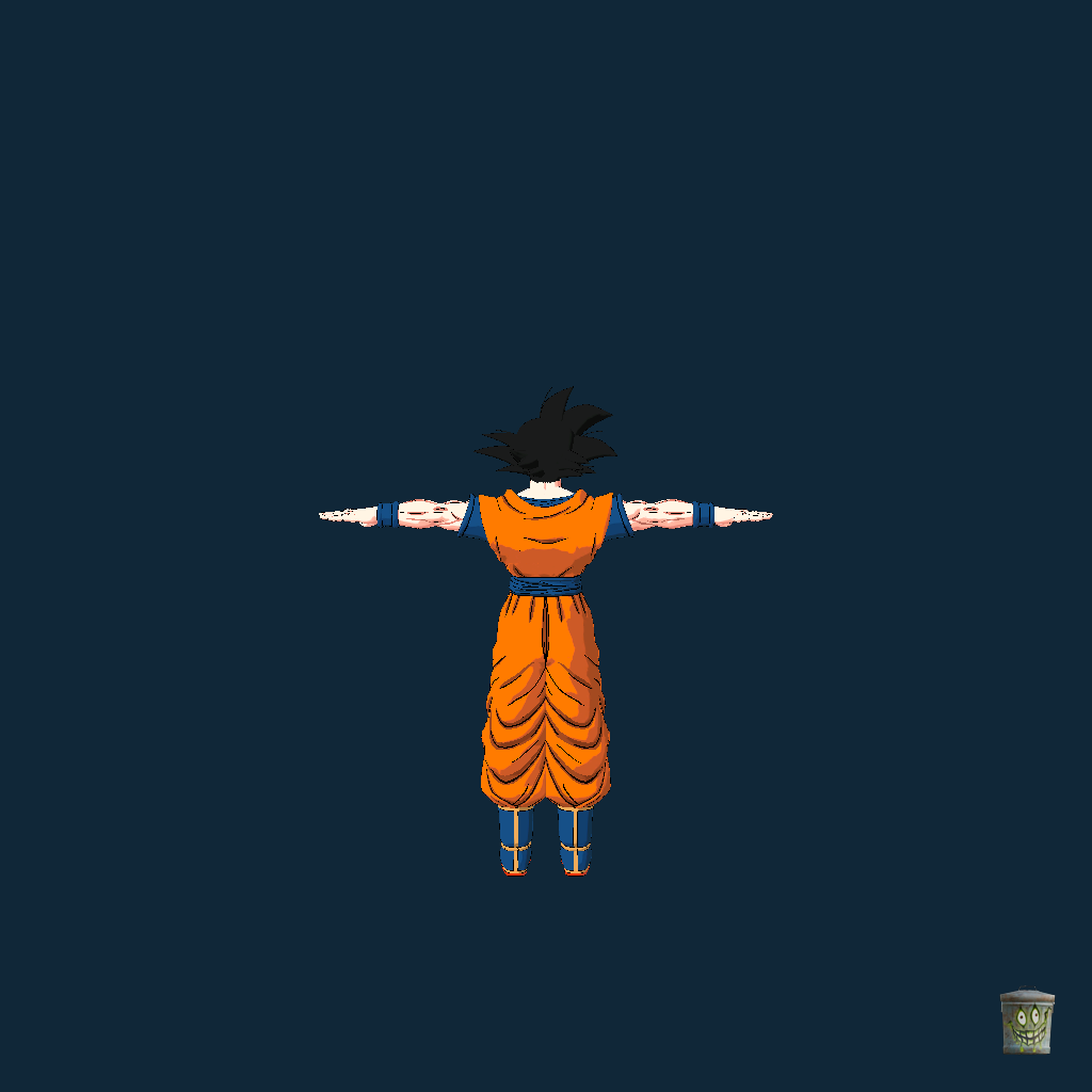 Son Goku - Back