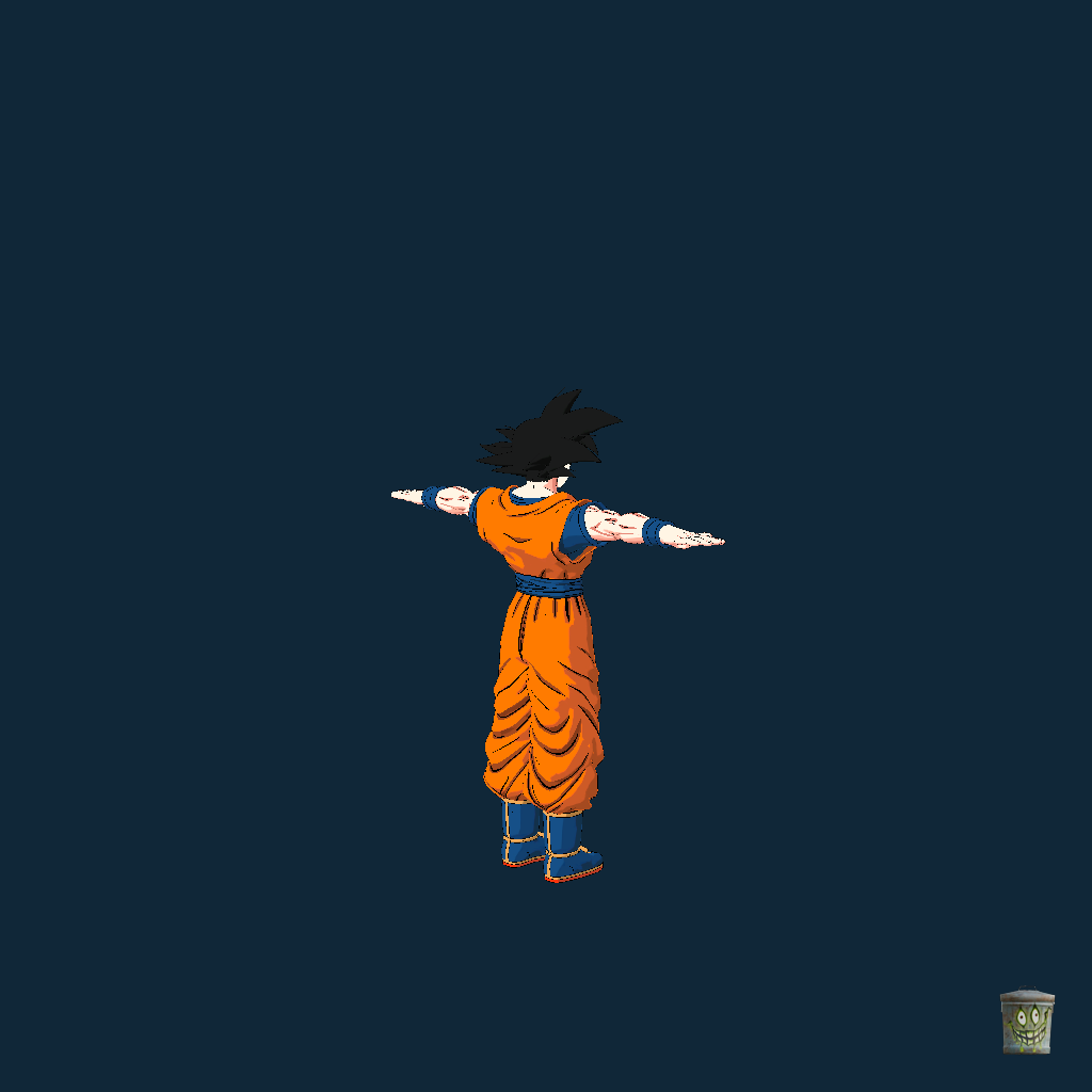Son Goku - Back Right