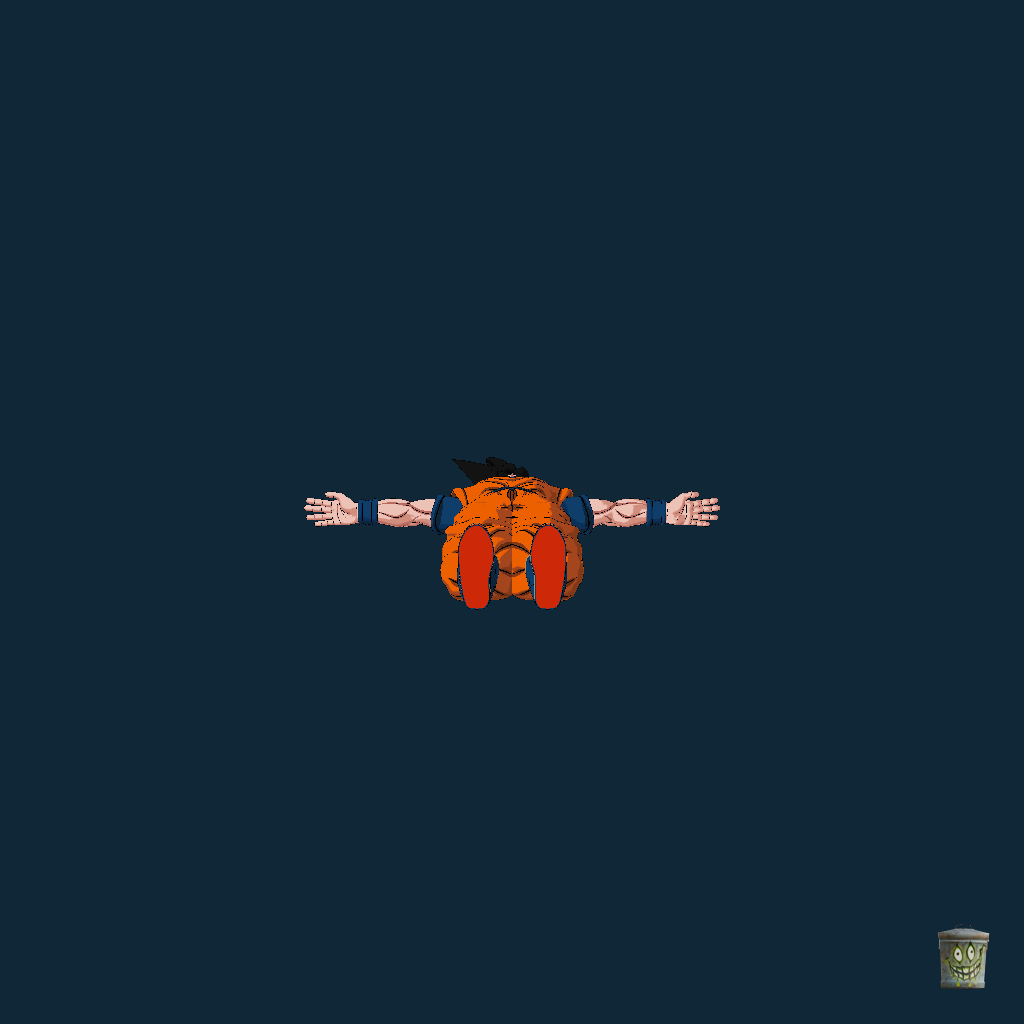 Son Goku - Straight Bottom