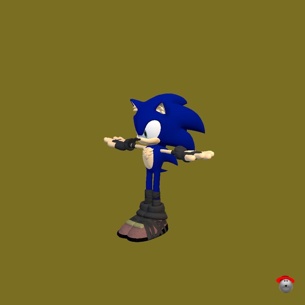 Adult Sonic - Front Left