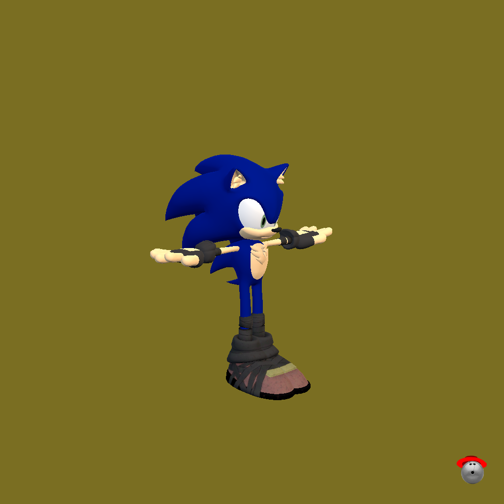 Adult Sonic - Front Right