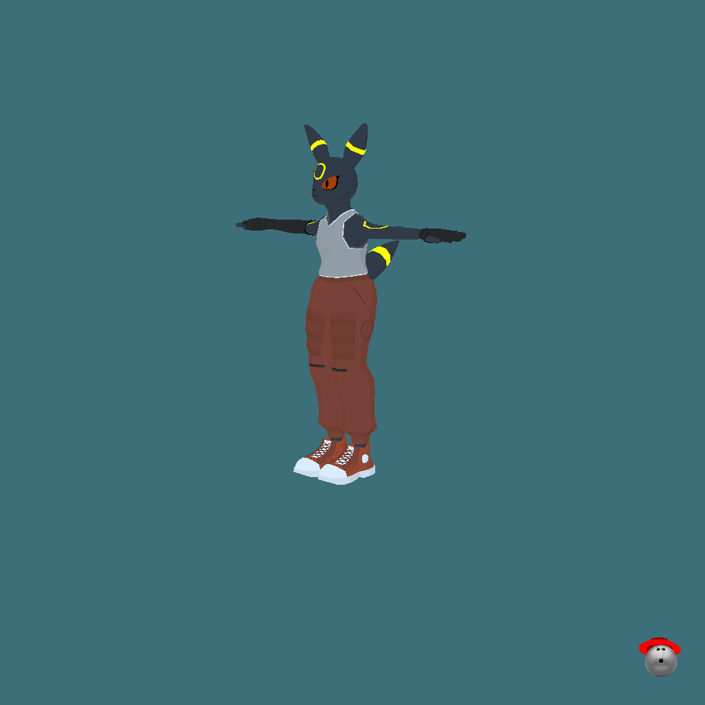 Long Umbreon - Front Left