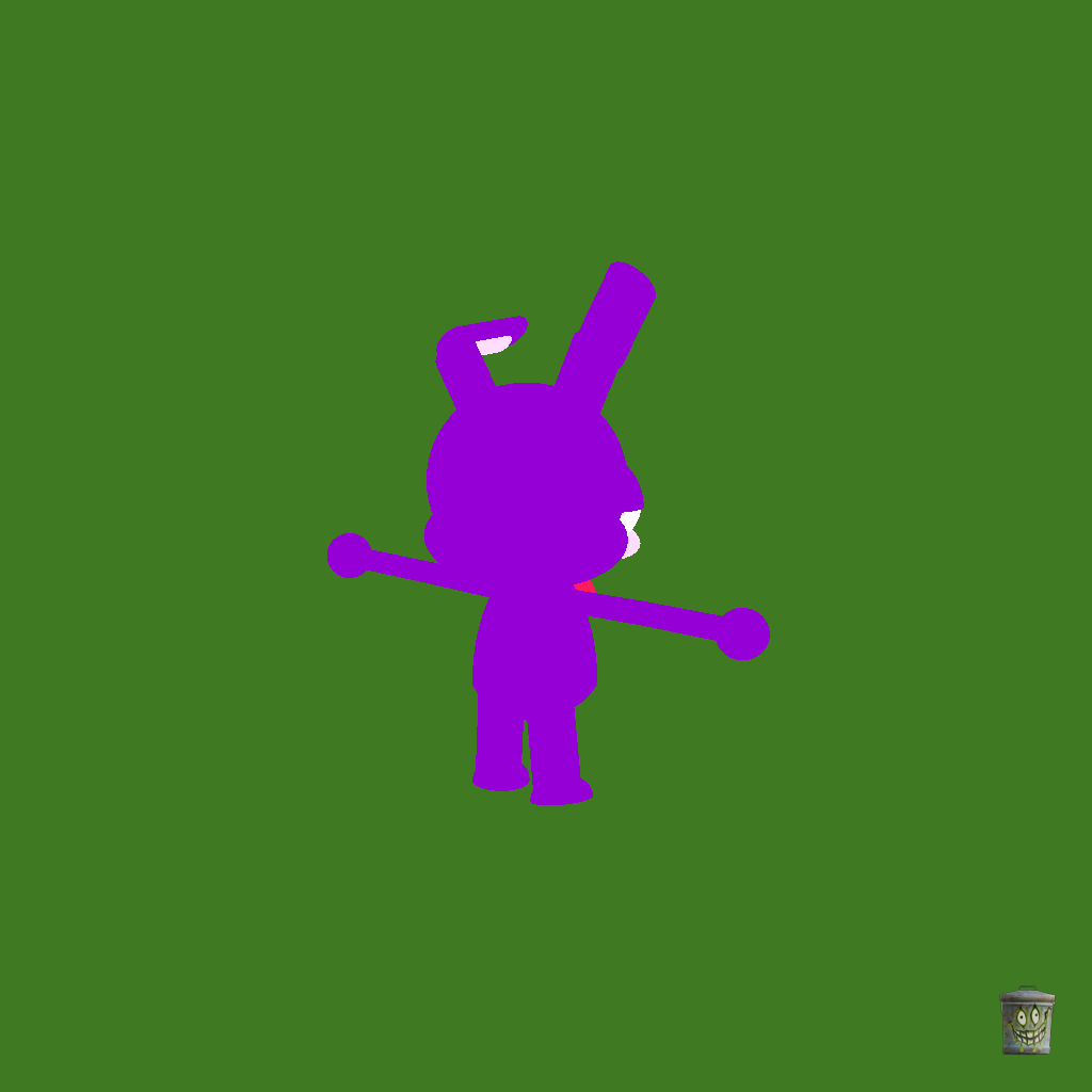 little bunny man - Back Right