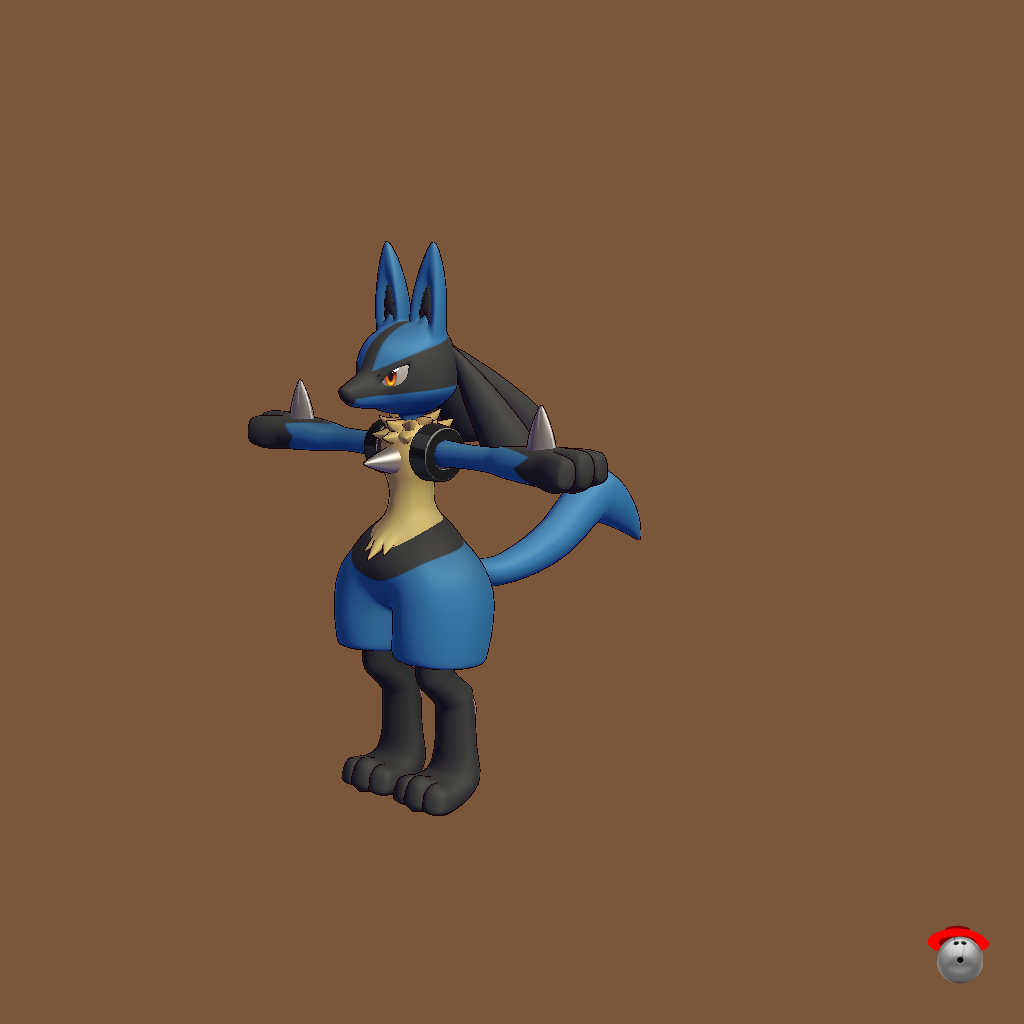 ＂~Monadoart Lucario ReUnited~＂ - Front Left