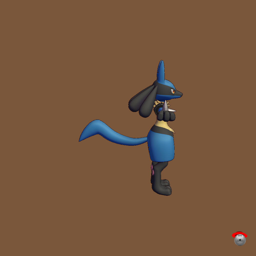 ＂~Monadoart Lucario ReUnited~＂ - Right