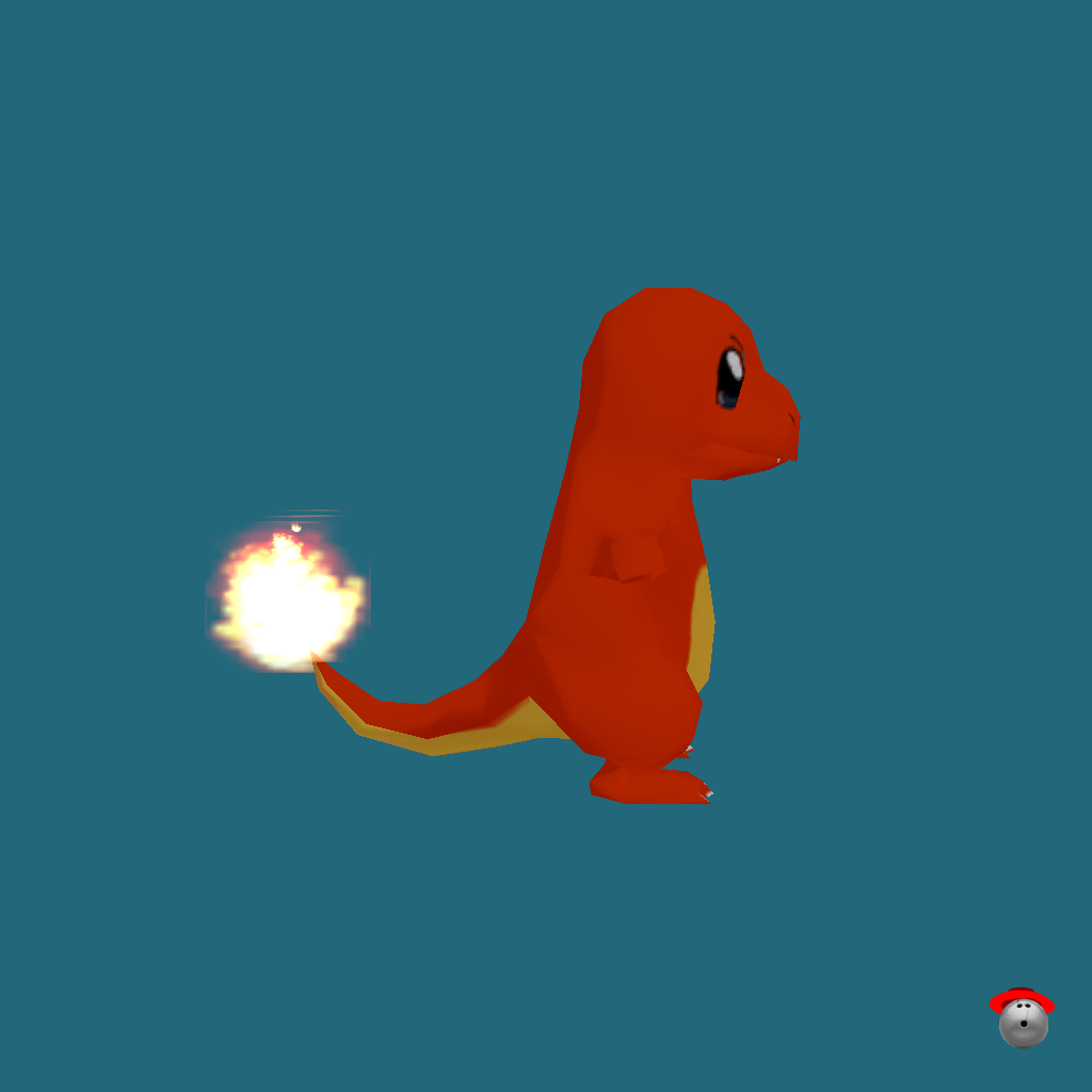 N64 Charmander - Right