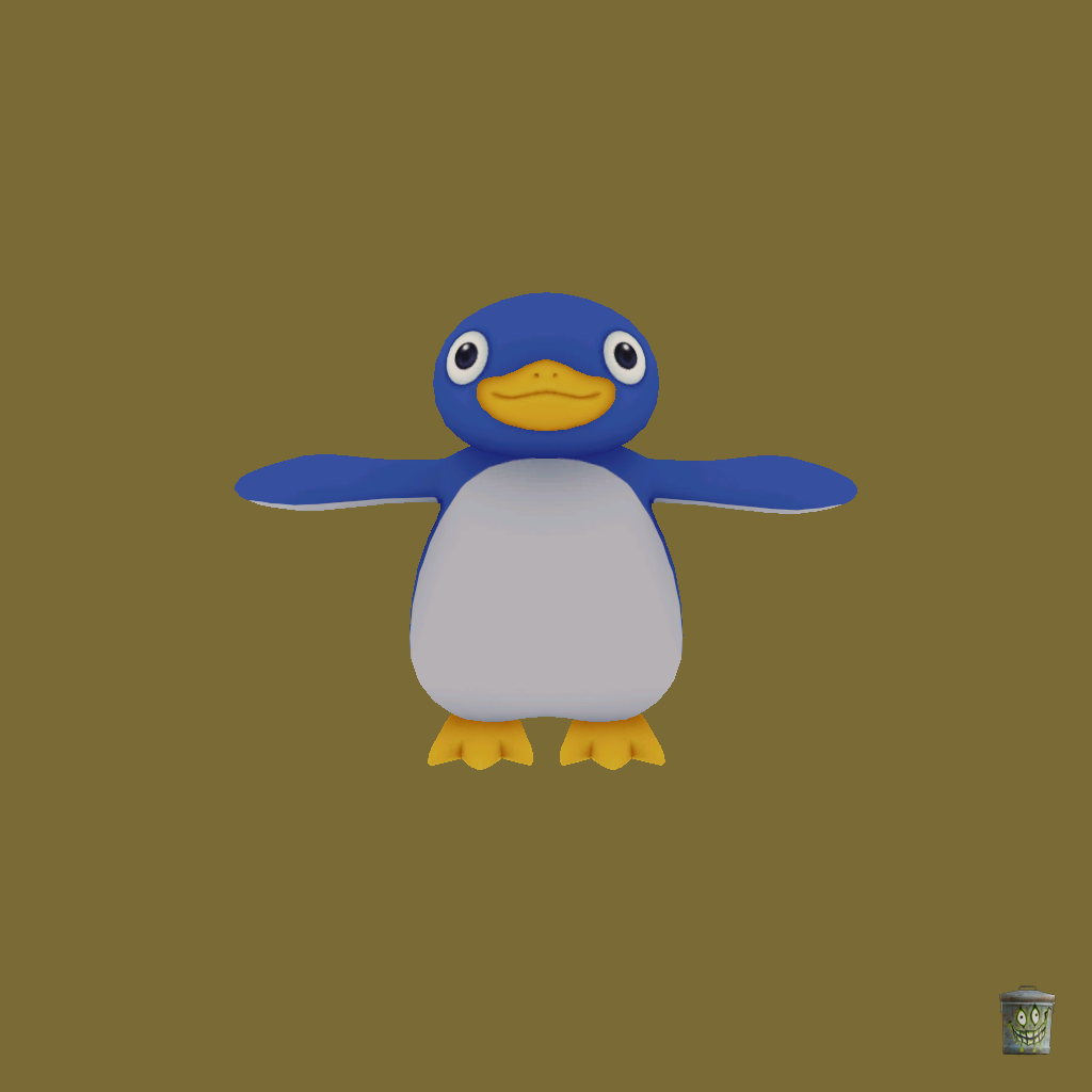 Adult Penguin （Super Mario Party） - Front