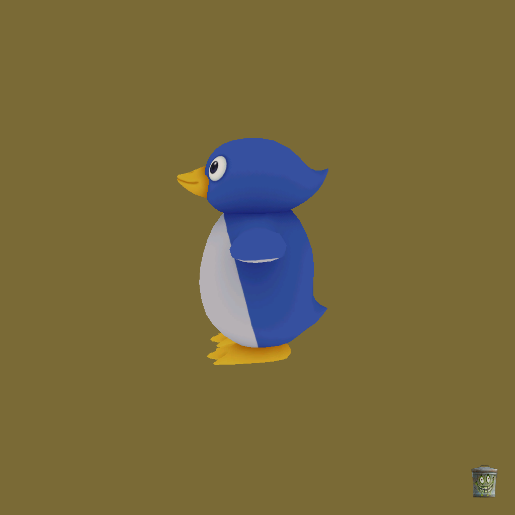 Adult Penguin （Super Mario Party） - Left