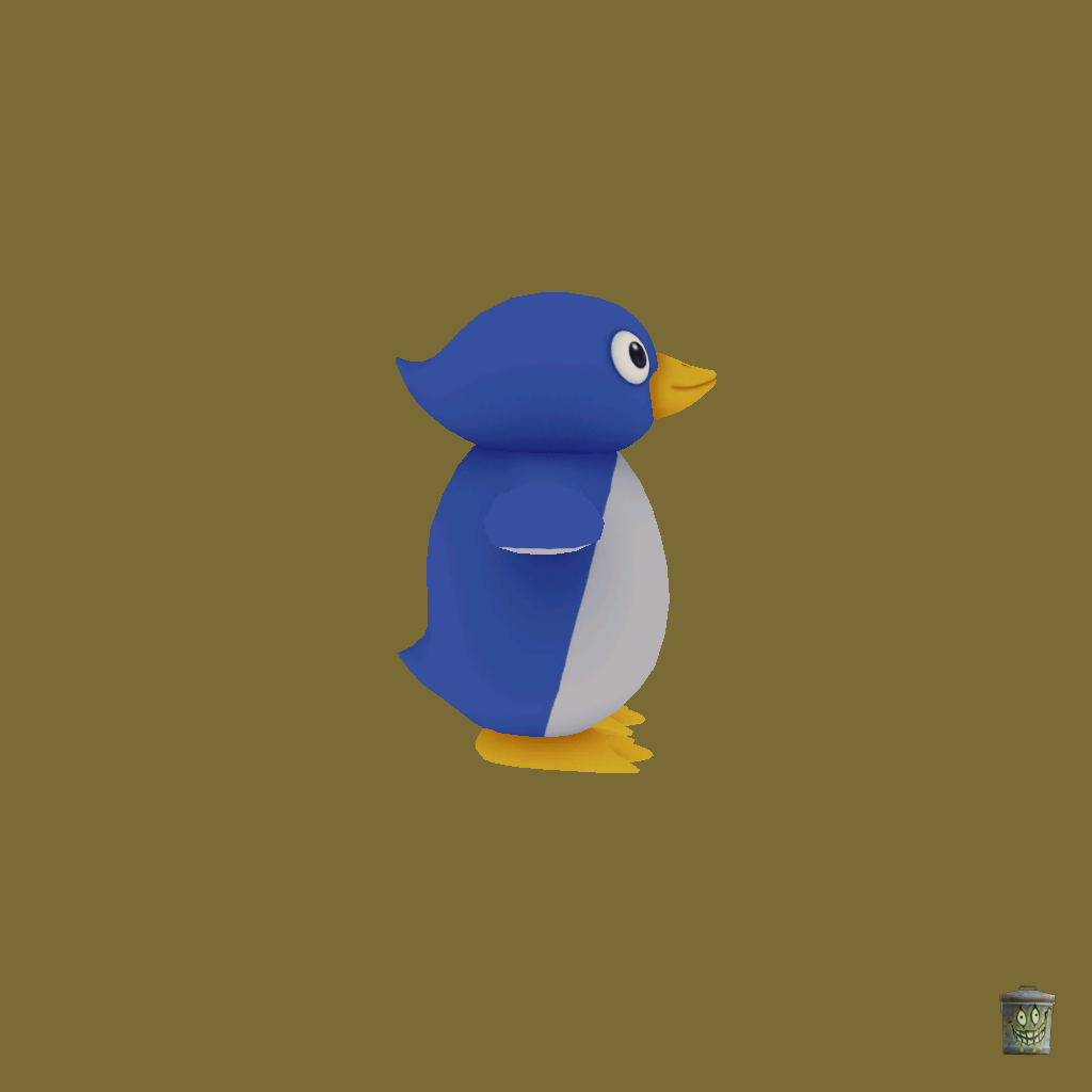 Adult Penguin （Super Mario Party） - Right