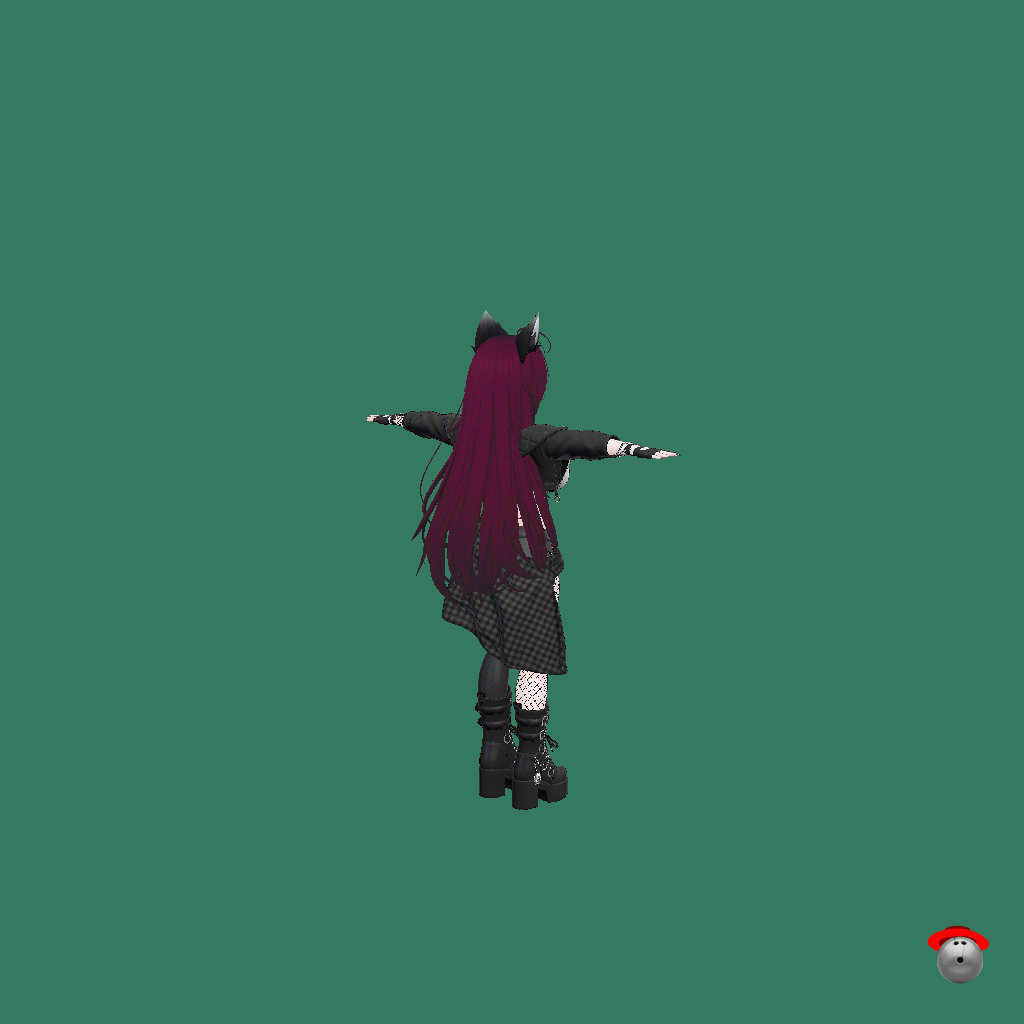 Miltina Goth - Back Right