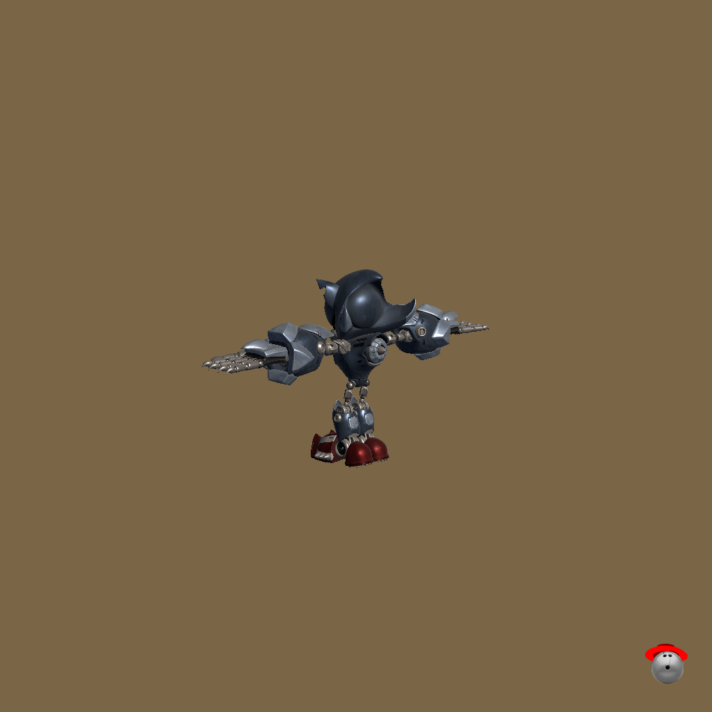 Metal Werehog - Back Left