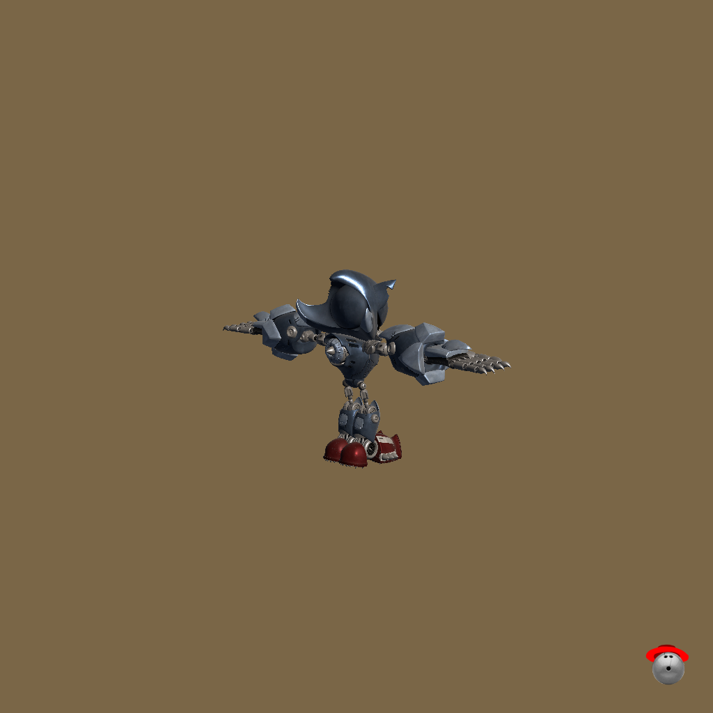 Metal Werehog - Back Right