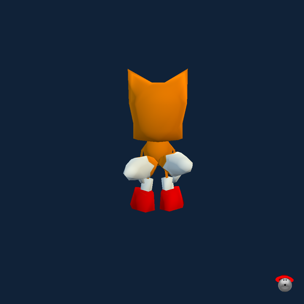 Miles ＂Tails＂ Prower （Sonic R） - Back